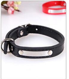 Leather Engraved Collar - Custom Cat Pet Collars