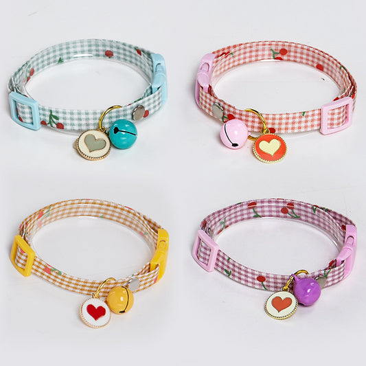 Cute Polka Cat Jewelry - Adjustable Necklace Collar